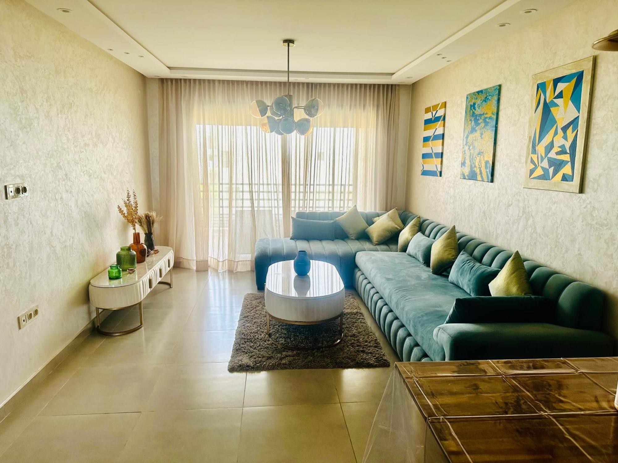 Appartement Cozy Avec Piscine Sidi Rahal  Luaran gambar
